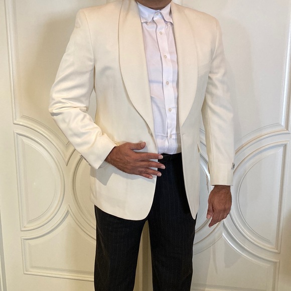 Versini Other - Versini Mens White Dinner Jacket